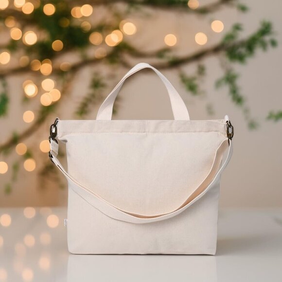 16oz Canvas Shoulder Bag - Multi-Purpose Tote for Work and Travel - Stylish - Picture 2 of 5